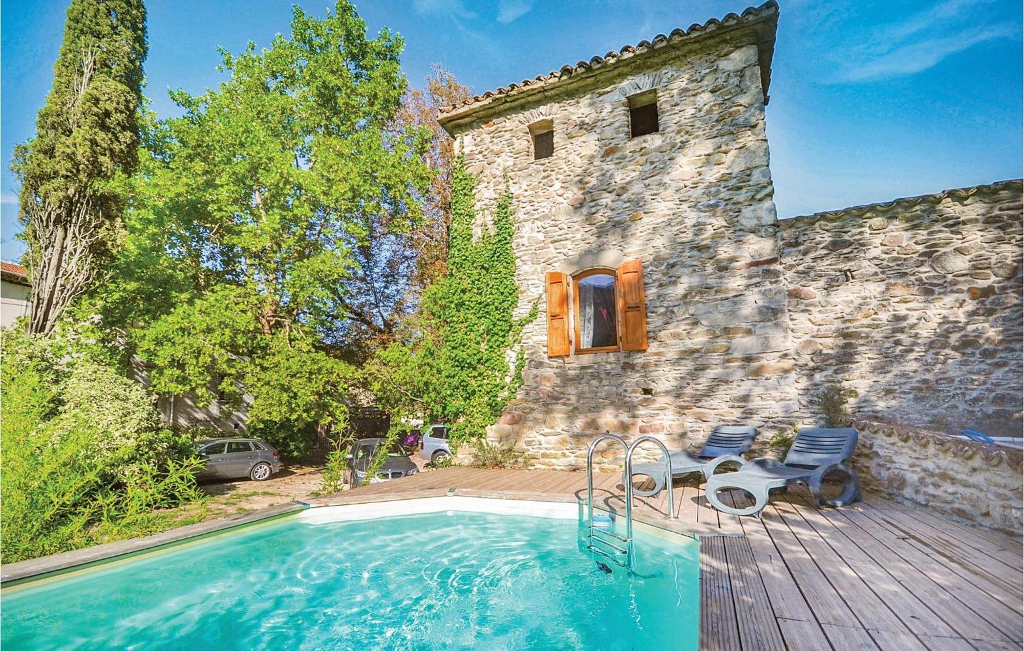 Soustelle 2 Bedroom Nice Apartment In Les Salles-Du-Gardon מראה חיצוני תמונה